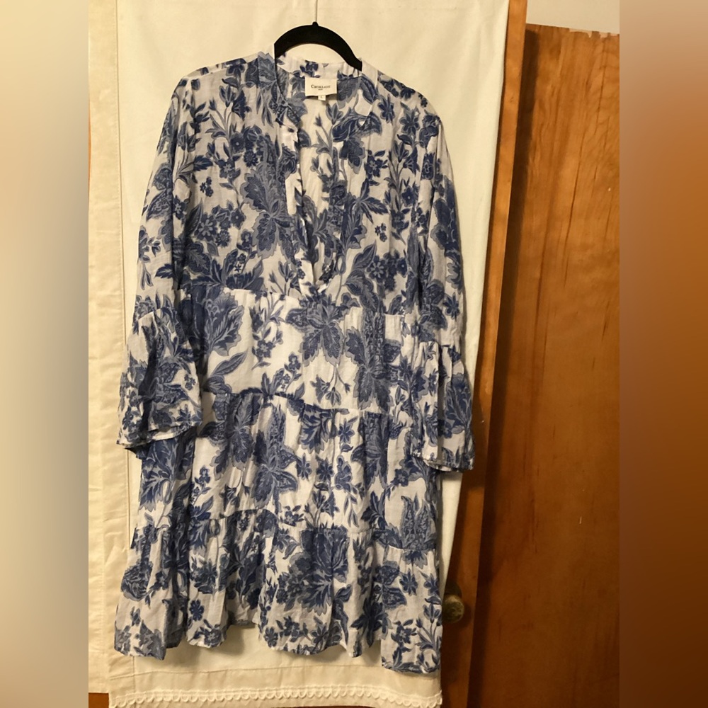 CHOKLATE PARIS MINI TIERD DRESS SZ L